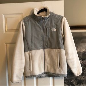 Winter White North Face Jacket